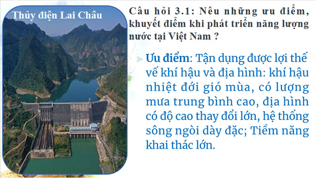 Tác động của việc sử dụng năng lượng ở Việt Nam