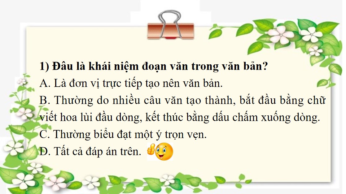 PowerPoint Bài Viết đoạn văn ghi lại cảm nghĩ về một bài thơ tám chữ Văn 9 CTST