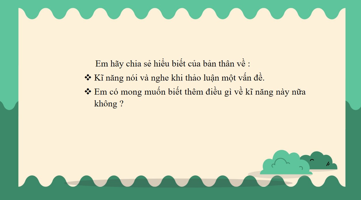 PowerPoint Bài Thảo luận về một vấn đề trong đời sống Văn 9 CTST