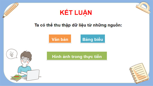 Thu thập và phân loại dữ liệu