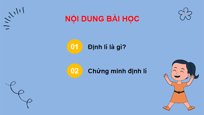 Định lí và chứng minh một định lí
