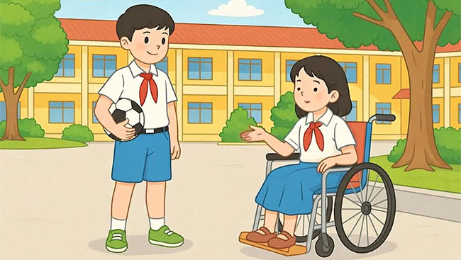 PowerPoint cách tạo video tình huống theo sách giáo khoa