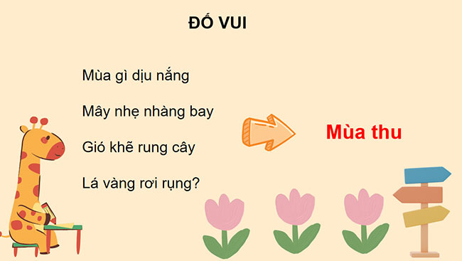 PowerPoint Đọc: Mùa thu của em