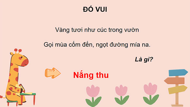 PowerPoint Đọc: Mùa thu của em
