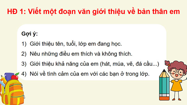 PowerPoint Em là học sinh lớp 3