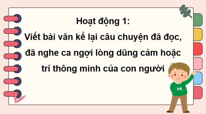 PowerPoint Viết bài văn kể chuyện