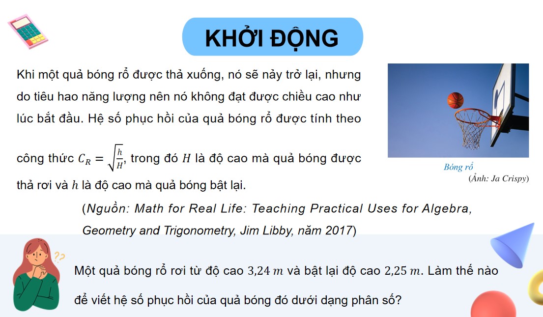 Giáo án điện tử Bài Một số phép tính về căn bậc hai của số thực Toán 9 Cánh Diều