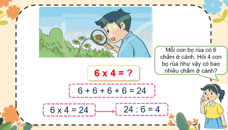 Bài 9: Bảng nhân 6, bảng chia 6