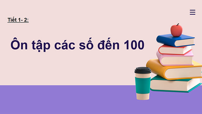 PowerPoint Ôn tập các số đến 100