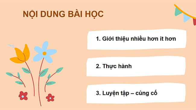 PowerPoint Nhiều hơn hay ít hơn bao nhiêu