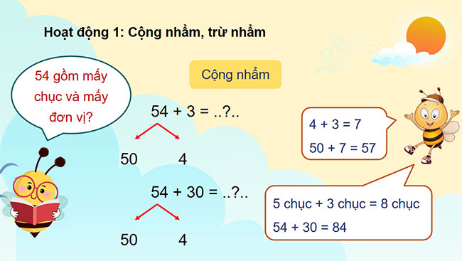 PowerPoint Cộng nhẩm, trừ nhẩm
