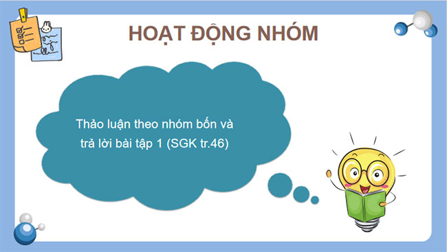Giáo án PowerPoint KHTN 7 Cánh diều Bài tập Chủ đề 3