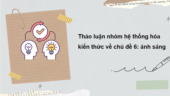Giáo án PowerPoint KHTN 7 Cánh diều Bài tập Chủ đề 6