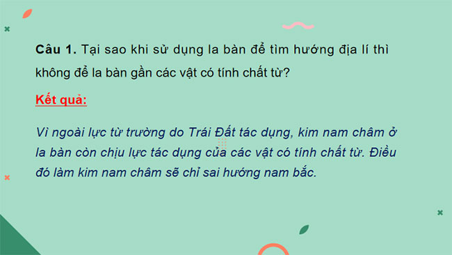 Giáo án PowerPoint KHTN 7 Cánh diều Bài tập Chủ đề 7