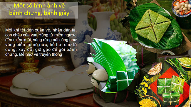 PowerPoint Ngữ văn 6 Bài 1: Bánh chưng, bánh giầy
