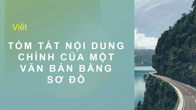 PowerPoint Ngữ văn 6 Bài 1: Tóm tắt nội dung chính của một văn bản bằng sơ đồ