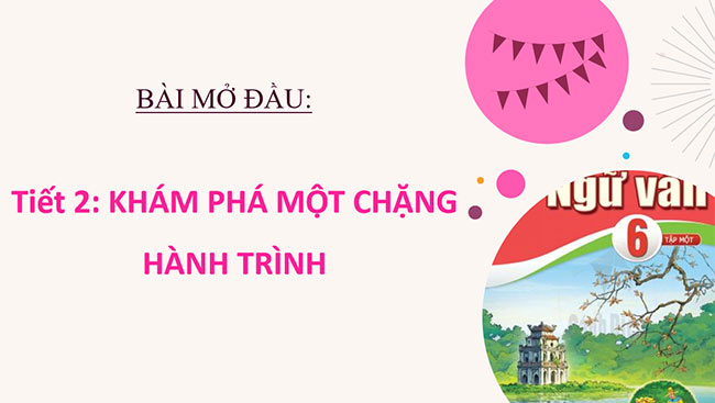 PowerPoint Ngữ văn 6 Bài mở đầu: Khám phá một chặng hành trình
