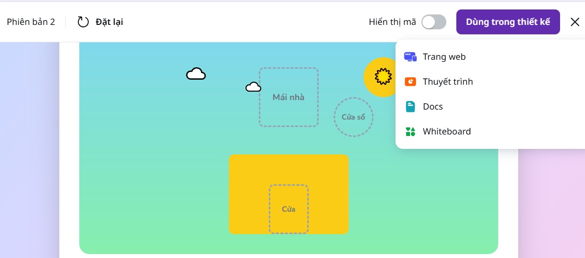 Tạo sản phẩm mô phỏng hoặc trò chơi hỗ trợ học tập sử dụng Canva AI hoặc Google Gemini
