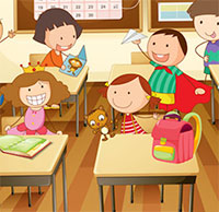 PowerPoint Tự nhiên và xã hội 1 bài 6: Lớp học của em