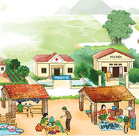 PowerPoint Tự nhiên và xã hội 1 bài 10: Cùng khám phá quang cảnh xung quanh