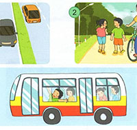 PowerPoint Tự nhiên và xã hội 1 bài 13: An toàn trên đường