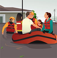 Phương châm 3 sẵn sàng phòng chống thiên tai là gì?