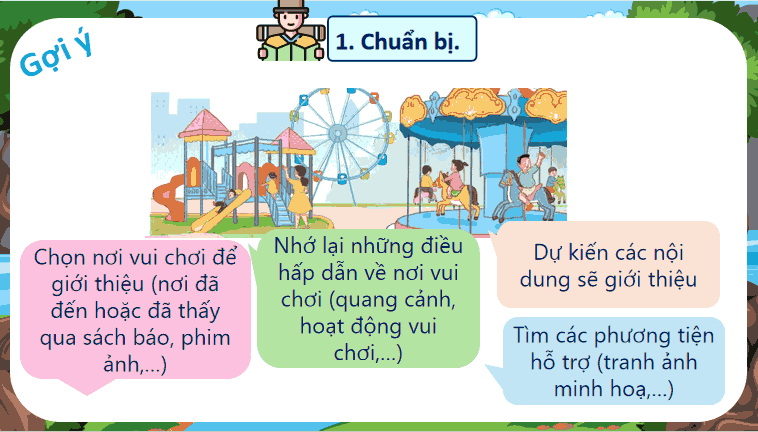 Bài 8: Những điểm vui chơi lí thú
