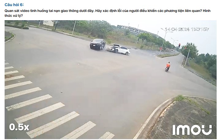 Đáp án Cuộc thi Tìm hiểu pháp luật về Trật tự, an toàn giao thông đường bộ