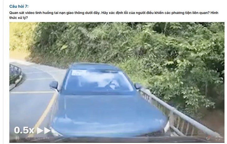 Đáp án Cuộc thi Tìm hiểu pháp luật về Trật tự, an toàn giao thông đường bộ