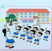 PowerPoint Tự nhiên và xã hội 1 bài 4: Lớp học của em