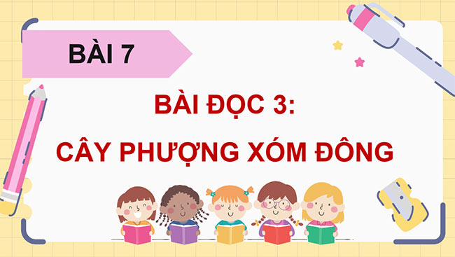 PowerPoint Cây phượng xóm Đông