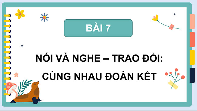 PowerPoint Trao đổi Cùng nhau đoàn kết