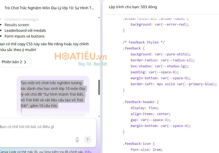 Cách tạo trò chơi tương tác trên Canva