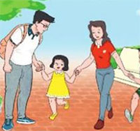 PowerPoint Tự nhiên và xã hội 1 bài 1: Gia đình em