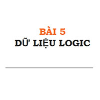 PowerPoint Tin học 10 Bài 5: Dữ liệu logic