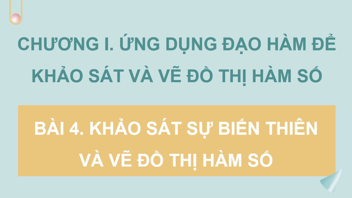 Giáo án PowerPoint Toán 12 KNTT Bài 4