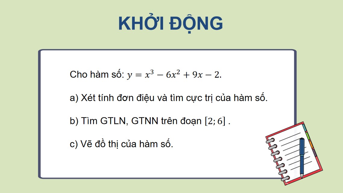 Giáo án PowerPoint Toán 12 KNTT Bài tập cuối chương I