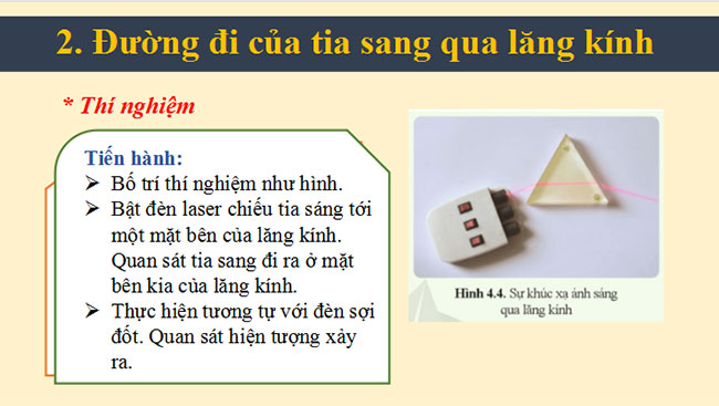 Hiện tượng tán sắc ánh sáng Màu sắc ánh sáng