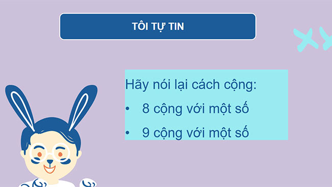 PowerPoint 7 cộng với một số, 6 cộng với một số