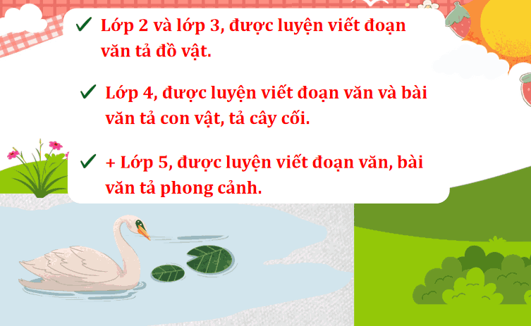 Bài 14: Viết đoạn văn tả phong cảnh
