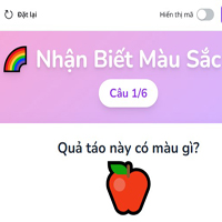 Câu lệnh Canva Code tạo trò chơi tương tác cấp mầm non