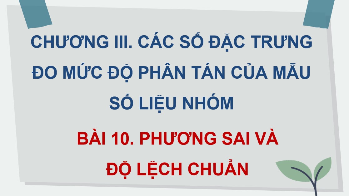 Giáo án PowerPoint Toán 12 KNTT Bài 10