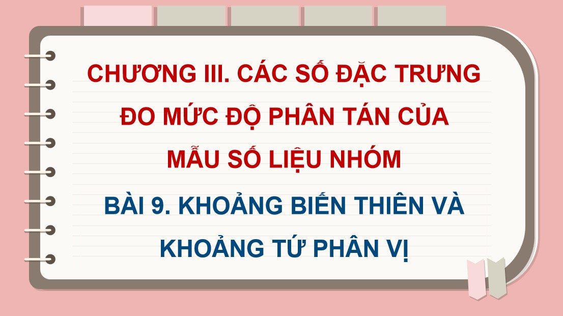 Giáo án PowerPoint Toán 12 KNTT Bài 9