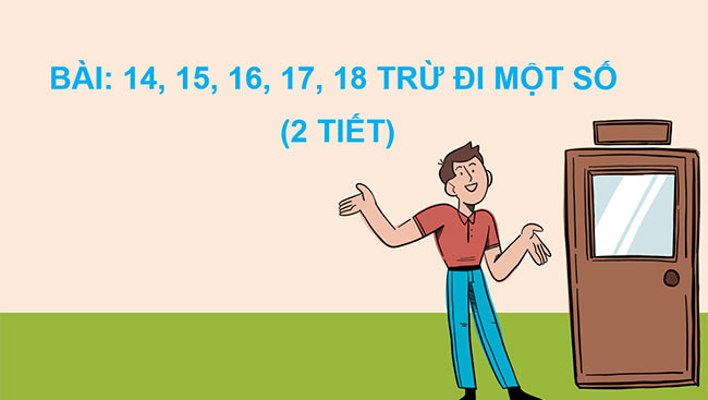 PowerPoint 14, 15, 16, 17, 18 trừ đi một số