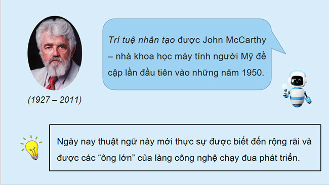 Làm quen với Trí tuệ nhân tạo