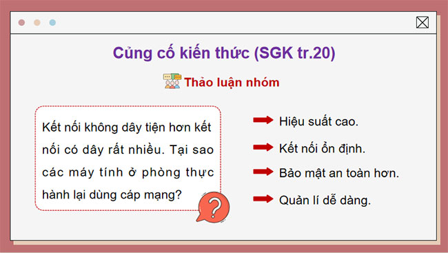 Giáo án Tin học 12 Một số thiết bị mạng thông dụng