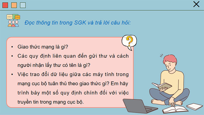 Giáo án Tin học 12 Bài 4: Giao thức mạng