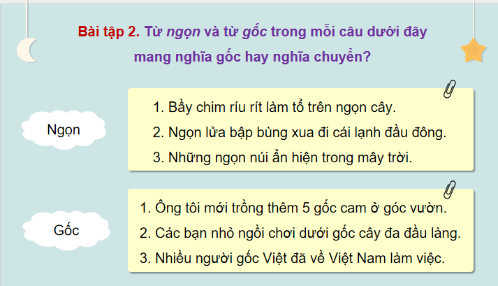 Ôn tập và đánh giá giữa học kì 1 (Tiết 3, 4)