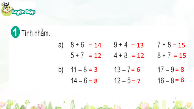 PowerPoint Luyện tập chung