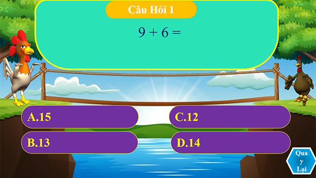 PowerPoint Bảng cộng (qua 10)